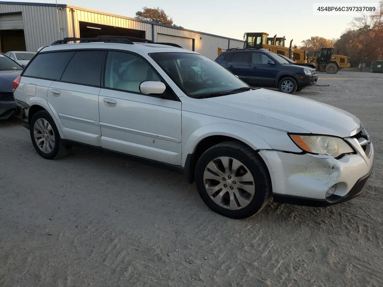 4S4BP66C397337089 2009 Subaru Outback 2.5I Limited