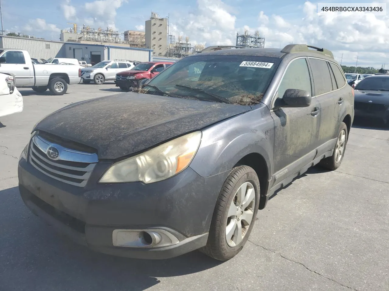 4S4BRBGCXA3343436 2010 Subaru Outback 2.5I Premium