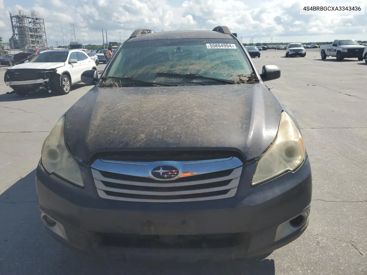 2010 Subaru Outback 2.5I Premium VIN: 4S4BRBGCXA3343436 Lot: 55884994