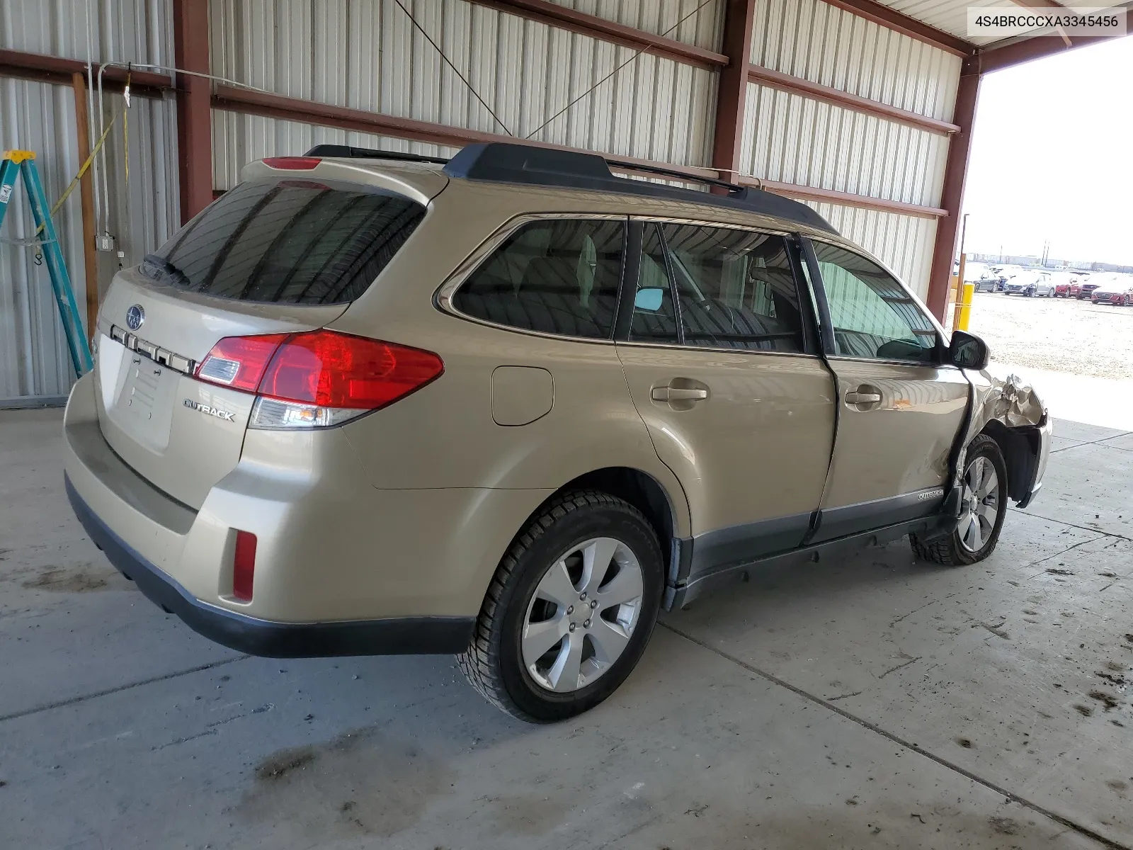 2010 Subaru Outback 2.5I Premium VIN: 4S4BRCCCXA3345456 Lot: 63150244