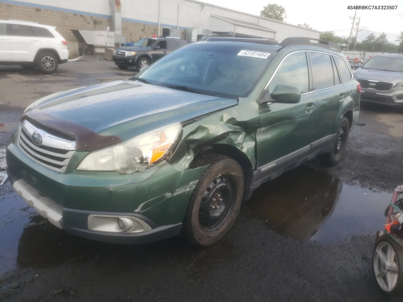 2010 Subaru Outback 2.5I Limited VIN: 4S4BRBKC7A3323507 Lot: 63181404