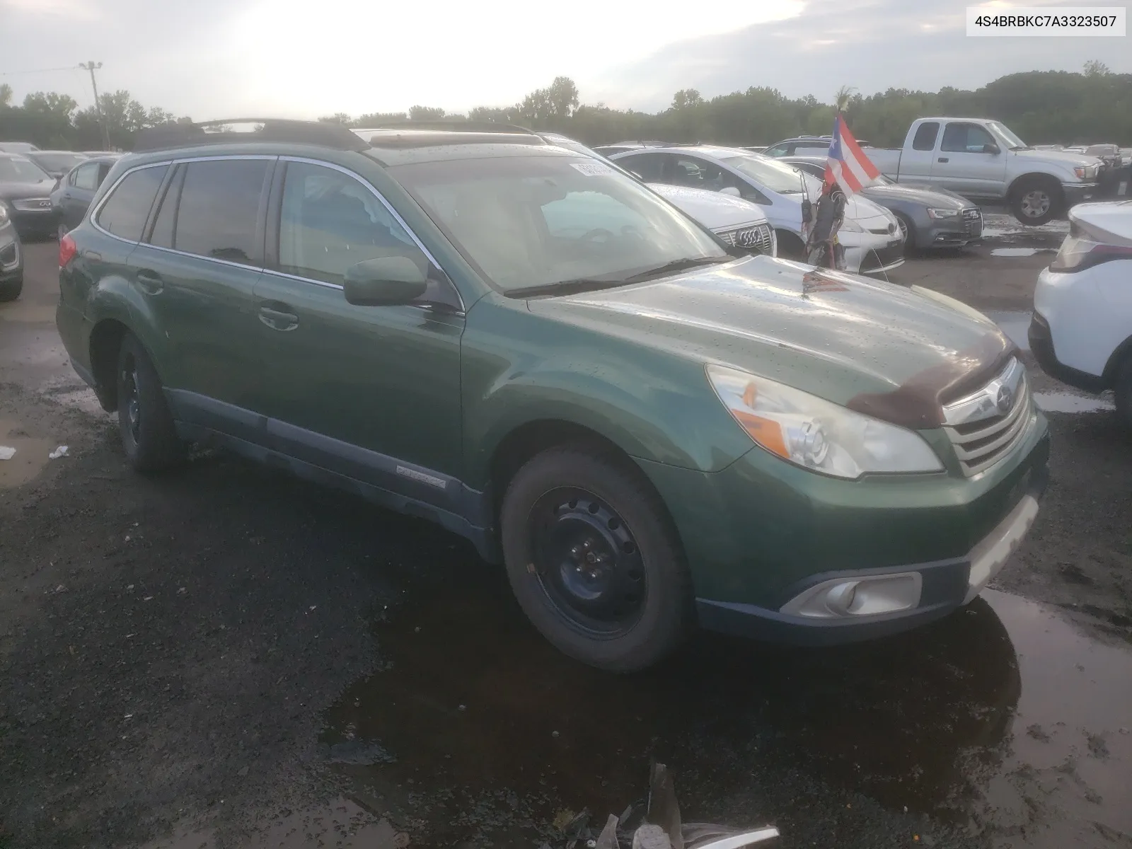 2010 Subaru Outback 2.5I Limited VIN: 4S4BRBKC7A3323507 Lot: 63181404