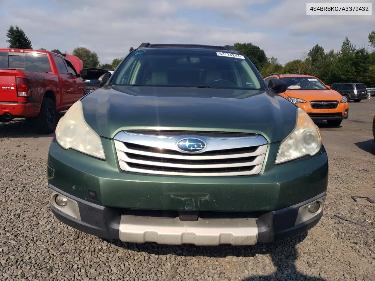 2010 Subaru Outback 2.5I Limited VIN: 4S4BRBKC7A3379432 Lot: 63724244