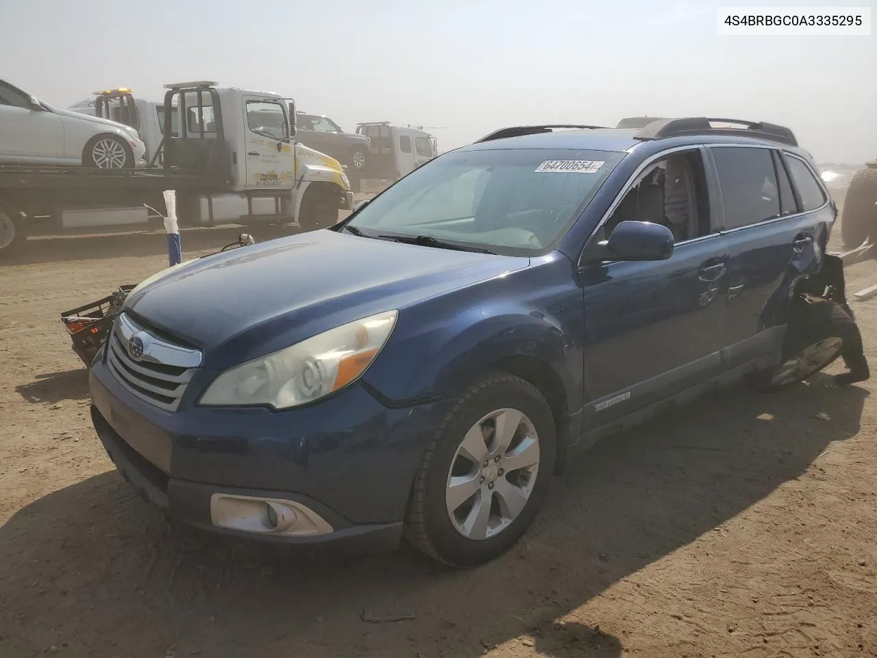 2010 Subaru Outback 2.5I Premium VIN: 4S4BRBGC0A3335295 Lot: 64700654