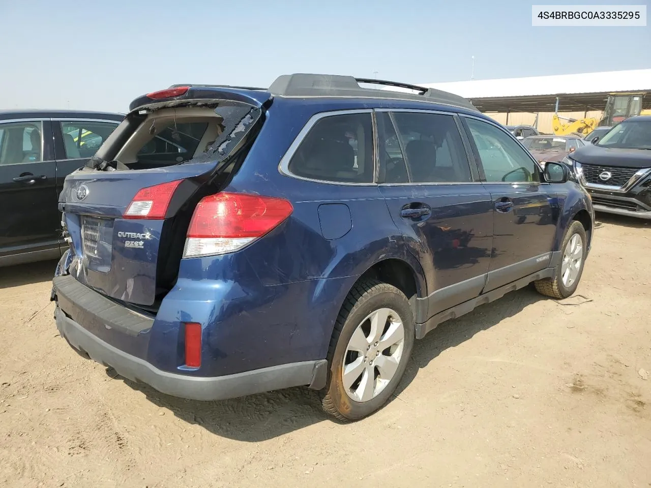 2010 Subaru Outback 2.5I Premium VIN: 4S4BRBGC0A3335295 Lot: 64700654