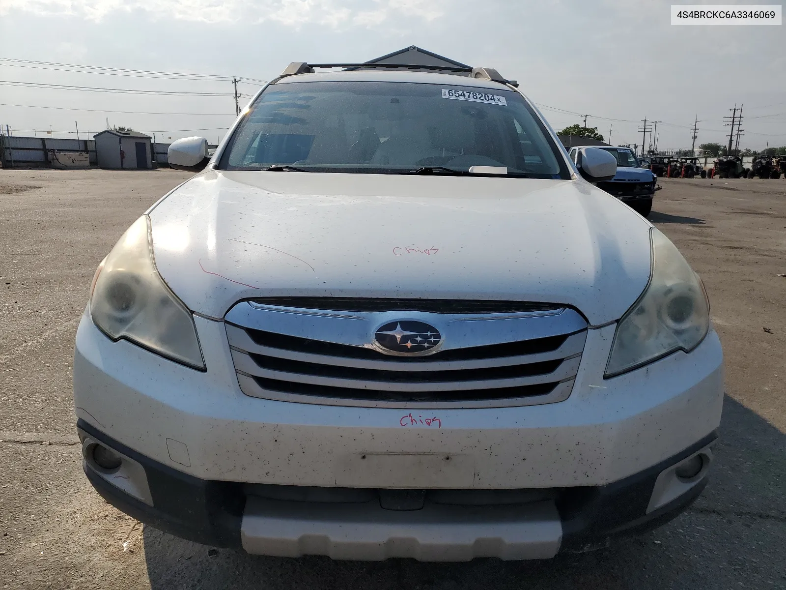 4S4BRCKC6A3346069 2010 Subaru Outback 2.5I Limited