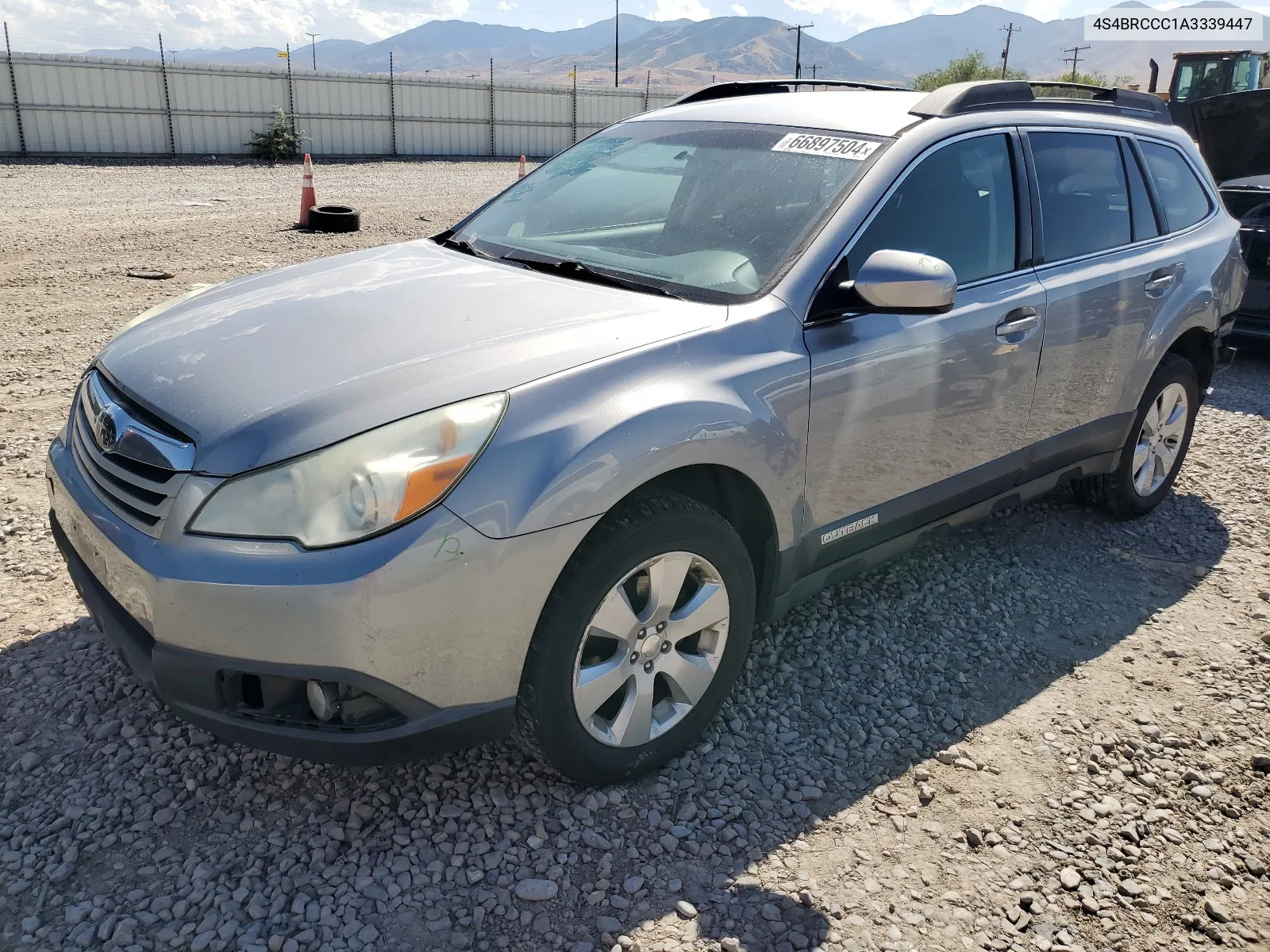 2010 Subaru Outback 2.5I Premium VIN: 4S4BRCCC1A3339447 Lot: 66897504