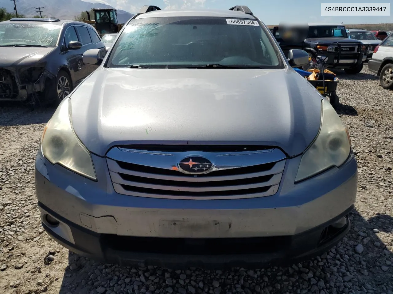 2010 Subaru Outback 2.5I Premium VIN: 4S4BRCCC1A3339447 Lot: 66897504