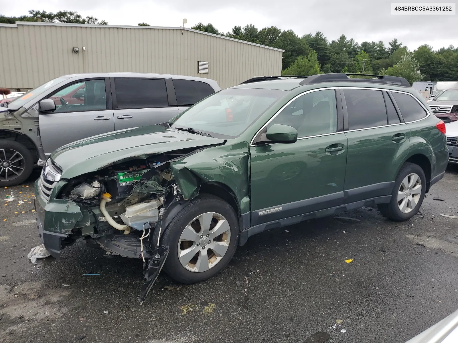 2010 Subaru Outback 2.5I Premium VIN: 4S4BRBCC5A3361252 Lot: 67418764