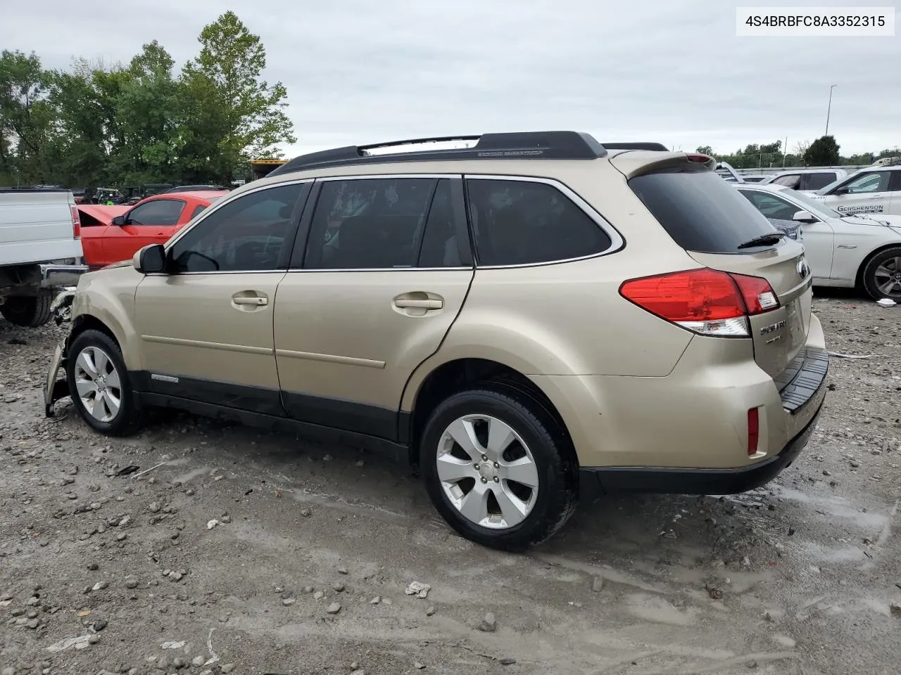 2010 Subaru Outback 2.5I Premium VIN: 4S4BRBFC8A3352315 Lot: 67547134