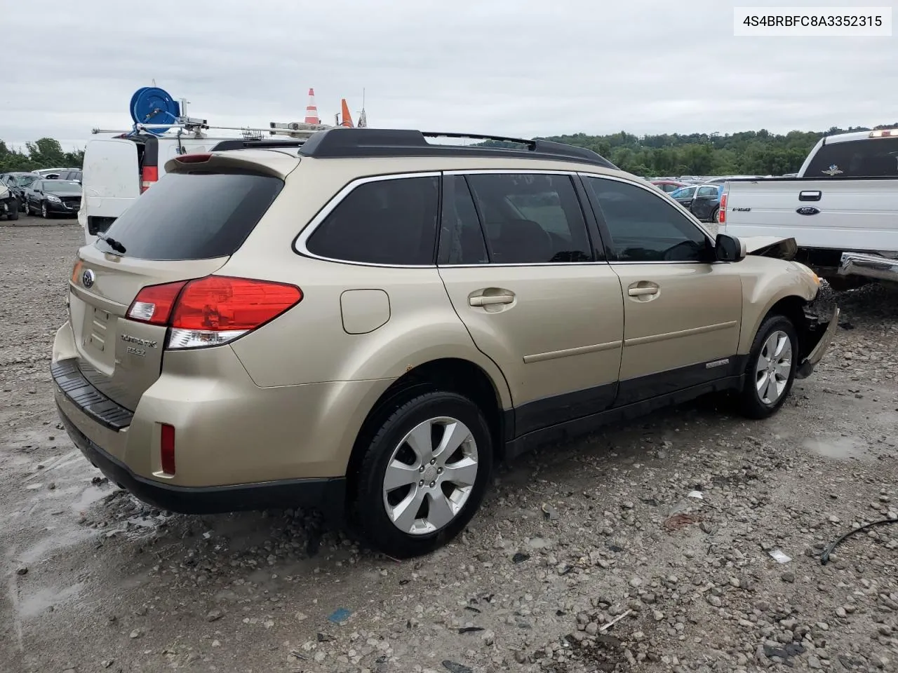 2010 Subaru Outback 2.5I Premium VIN: 4S4BRBFC8A3352315 Lot: 67547134