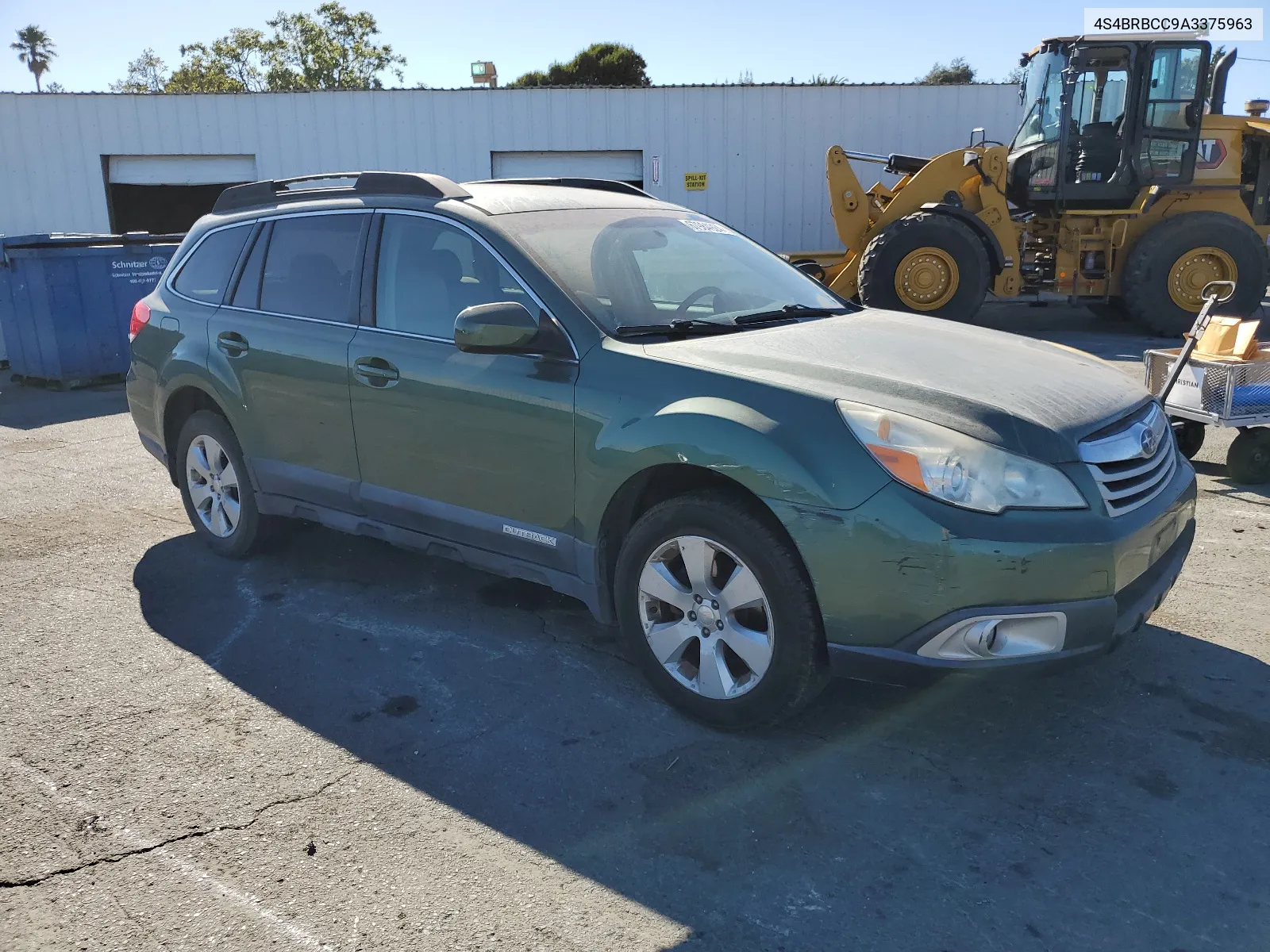 2010 Subaru Outback 2.5I Premium VIN: 4S4BRBCC9A3375963 Lot: 67984924