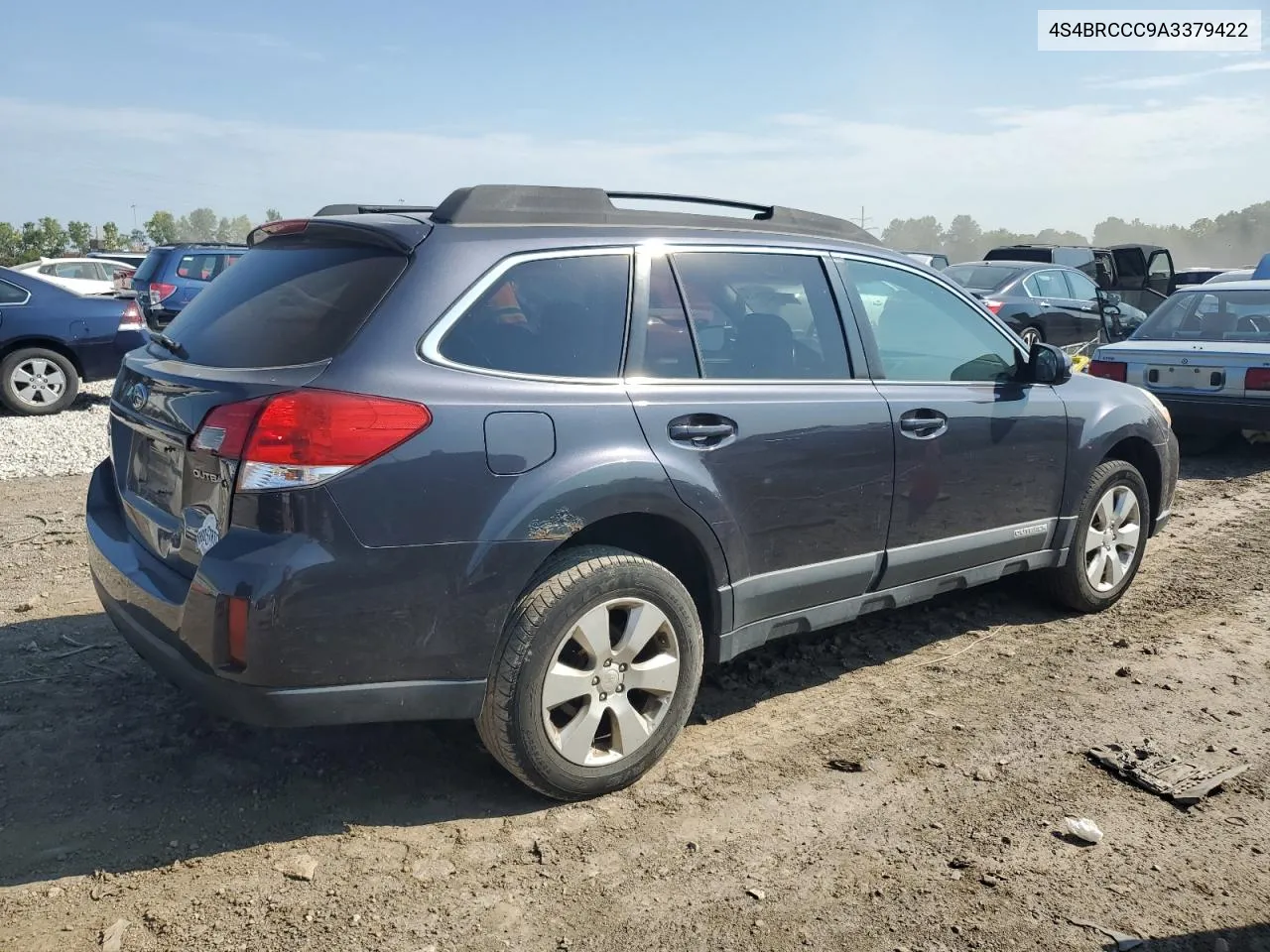 2010 Subaru Outback 2.5I Premium VIN: 4S4BRCCC9A3379422 Lot: 68583284