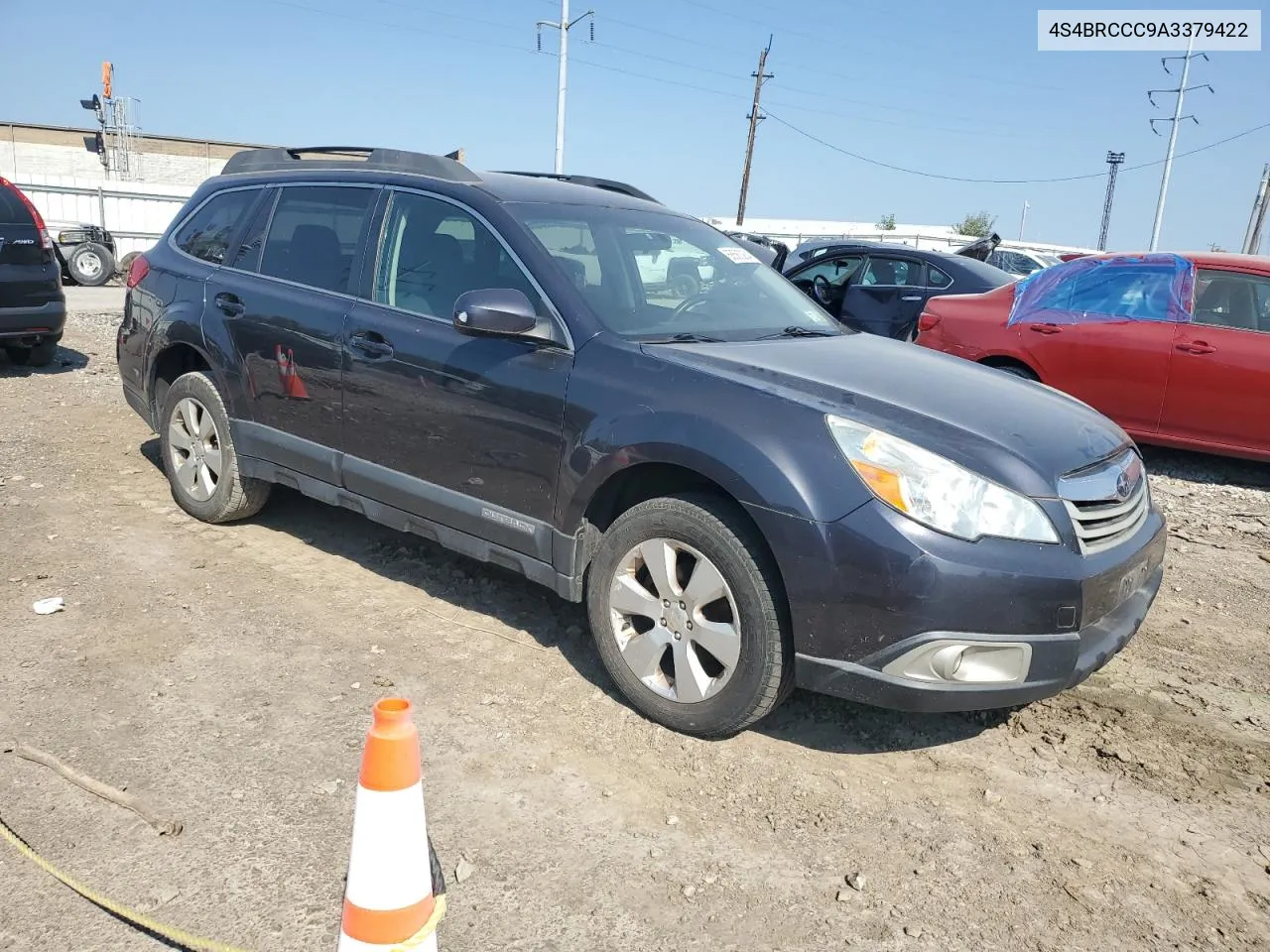 2010 Subaru Outback 2.5I Premium VIN: 4S4BRCCC9A3379422 Lot: 68583284