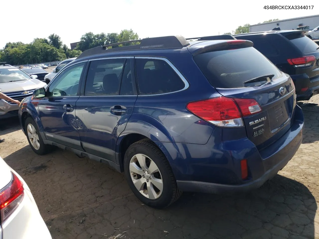 4S4BRCKCXA3344017 2010 Subaru Outback 2.5I Limited