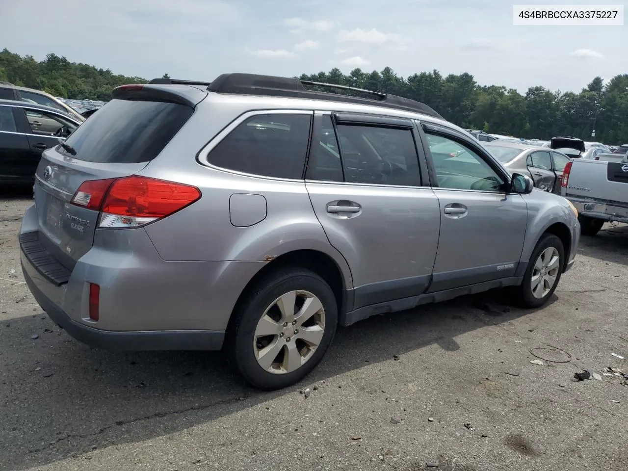 4S4BRBCCXA3375227 2010 Subaru Outback 2.5I Premium