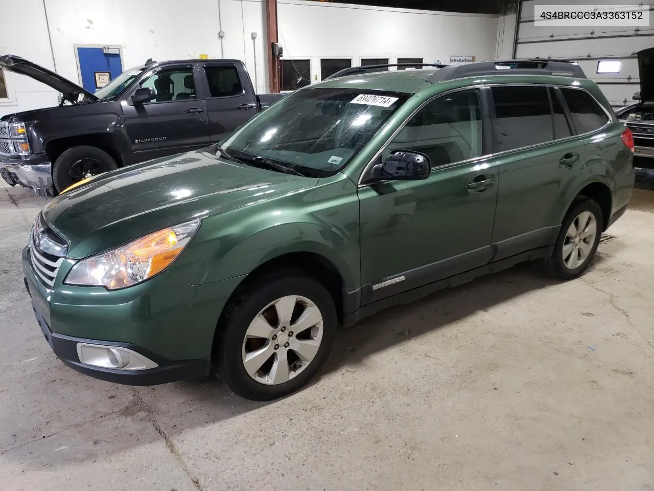 2010 Subaru Outback 2.5I Premium VIN: 4S4BRCCC3A3363152 Lot: 69426714