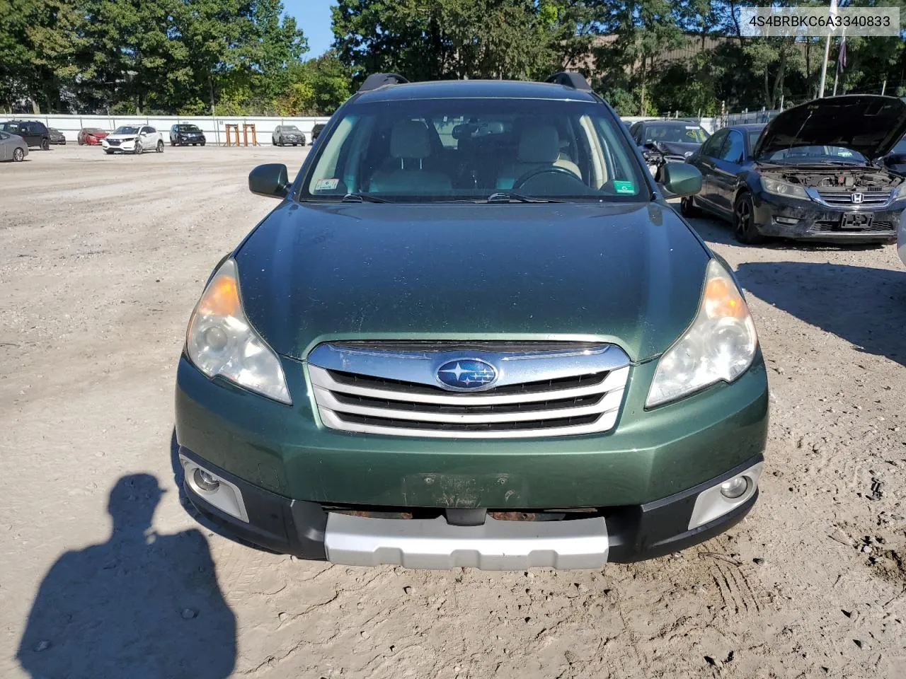 2010 Subaru Outback 2.5I Limited VIN: 4S4BRBKC6A3340833 Lot: 70054494