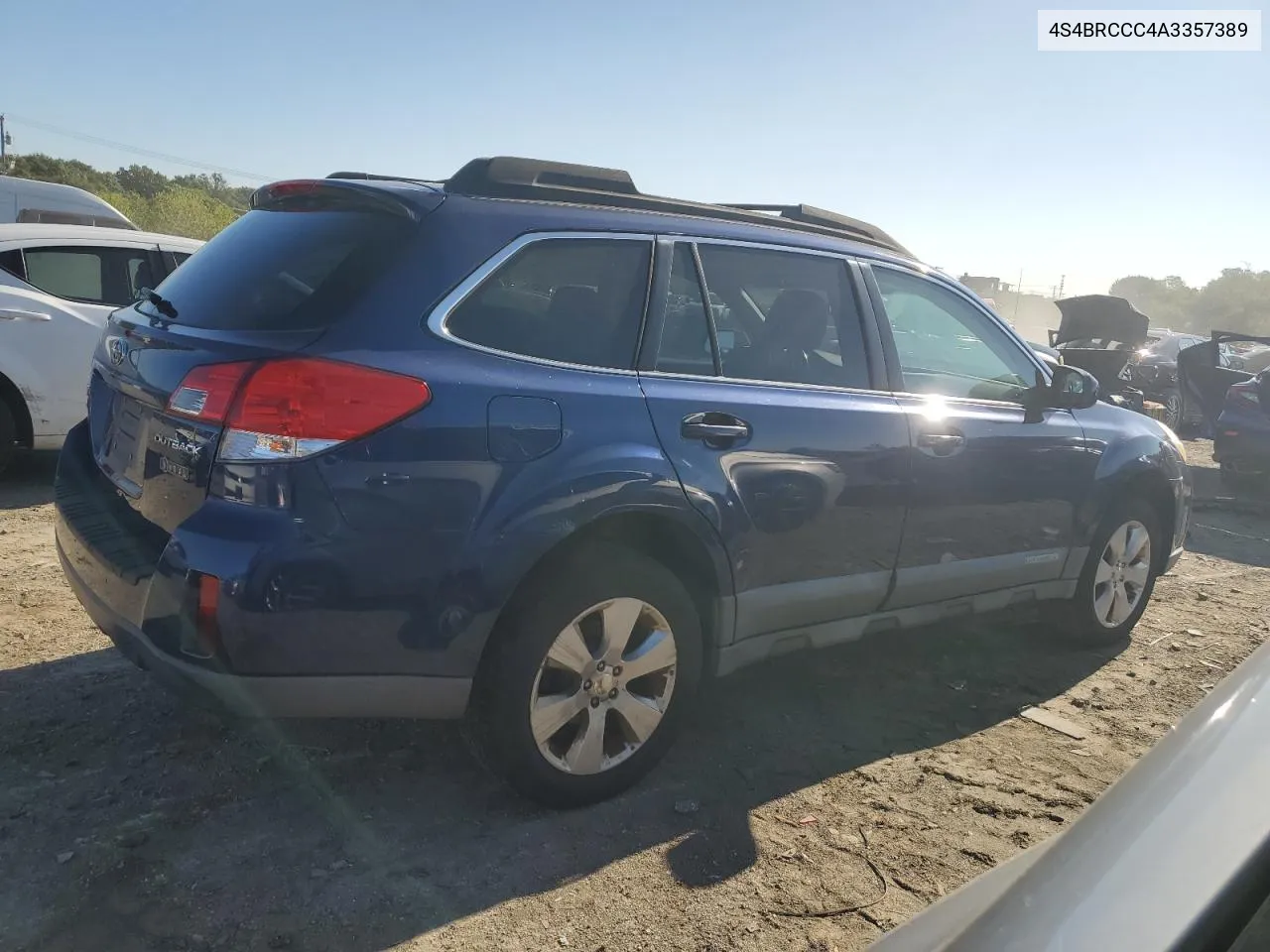 2010 Subaru Outback 2.5I Premium VIN: 4S4BRCCC4A3357389 Lot: 70062934