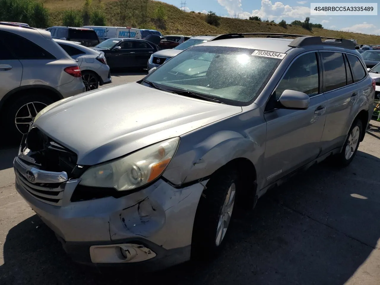 2010 Subaru Outback 2.5I Premium VIN: 4S4BRBCC5A3335489 Lot: 70395354