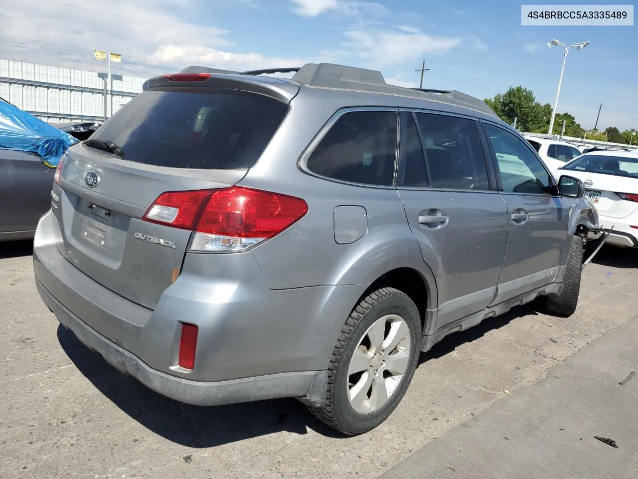 2010 Subaru Outback 2.5I Premium VIN: 4S4BRBCC5A3335489 Lot: 70395354