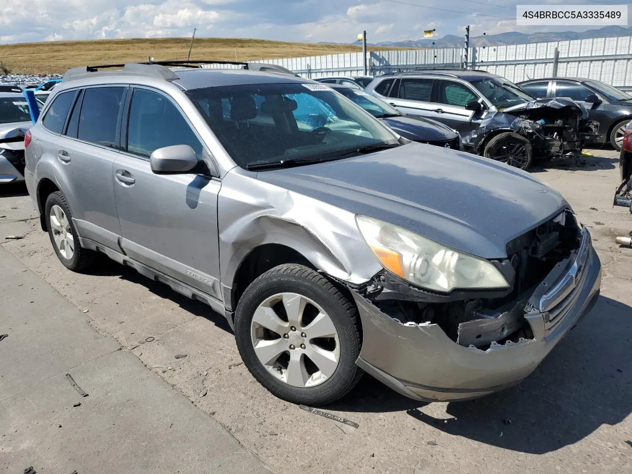 2010 Subaru Outback 2.5I Premium VIN: 4S4BRBCC5A3335489 Lot: 70395354