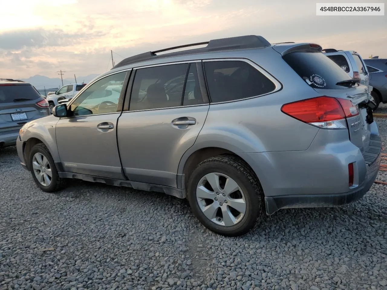 2010 Subaru Outback 2.5I Premium VIN: 4S4BRBCC2A3367946 Lot: 70926674