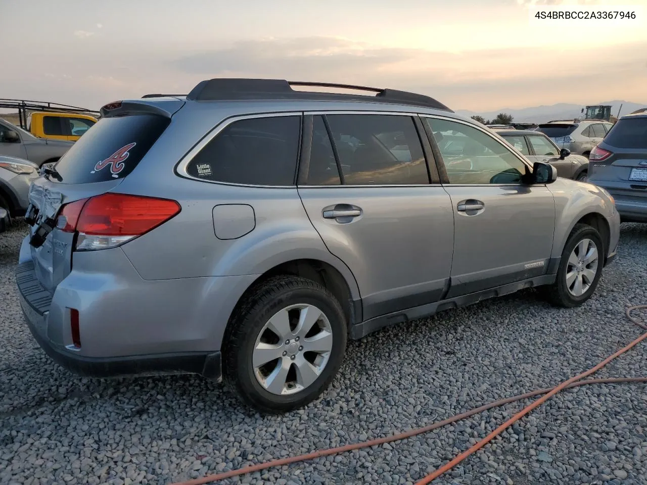 2010 Subaru Outback 2.5I Premium VIN: 4S4BRBCC2A3367946 Lot: 70926674