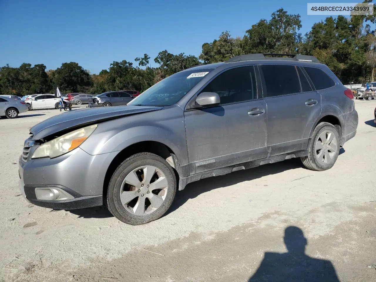 4S4BRCEC2A3343939 2010 Subaru Outback 2.5I Premium