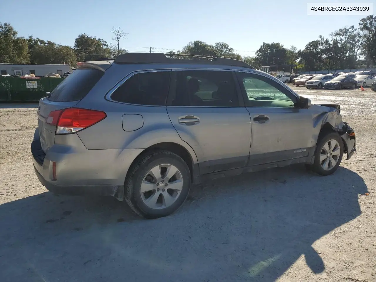 4S4BRCEC2A3343939 2010 Subaru Outback 2.5I Premium
