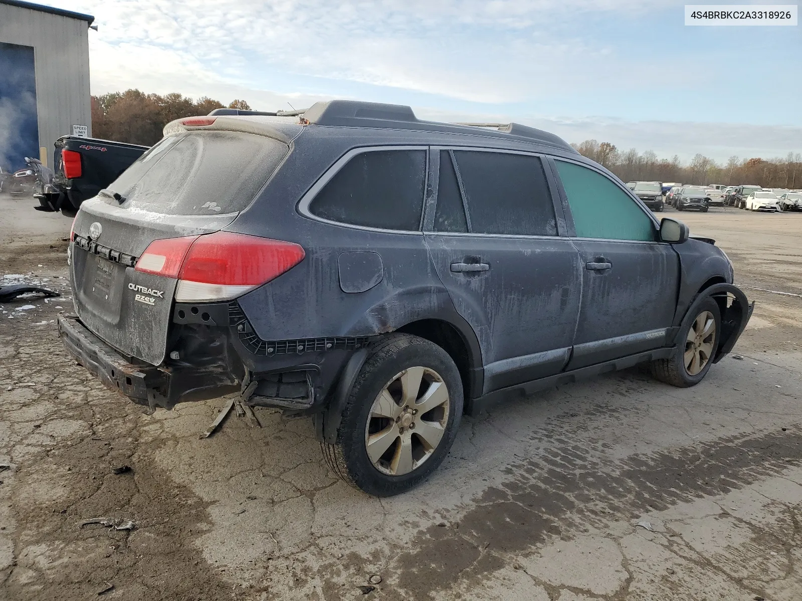 2010 Subaru Outback 2.5I Limited VIN: 4S4BRBKC2A3318926 Lot: 74829083