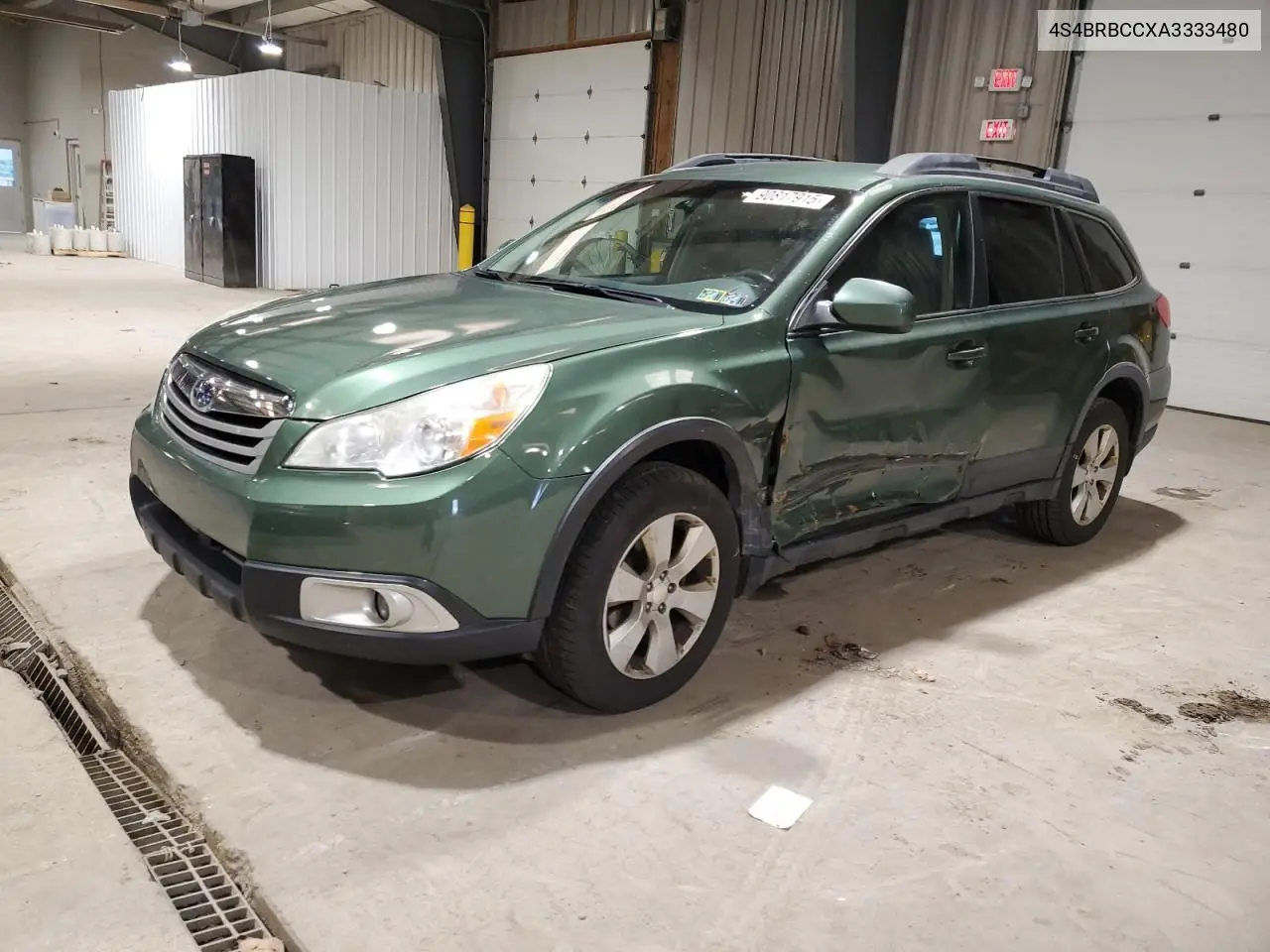 4S4BRBCCXA3333480 2010 Subaru Outback 2.5I Premium