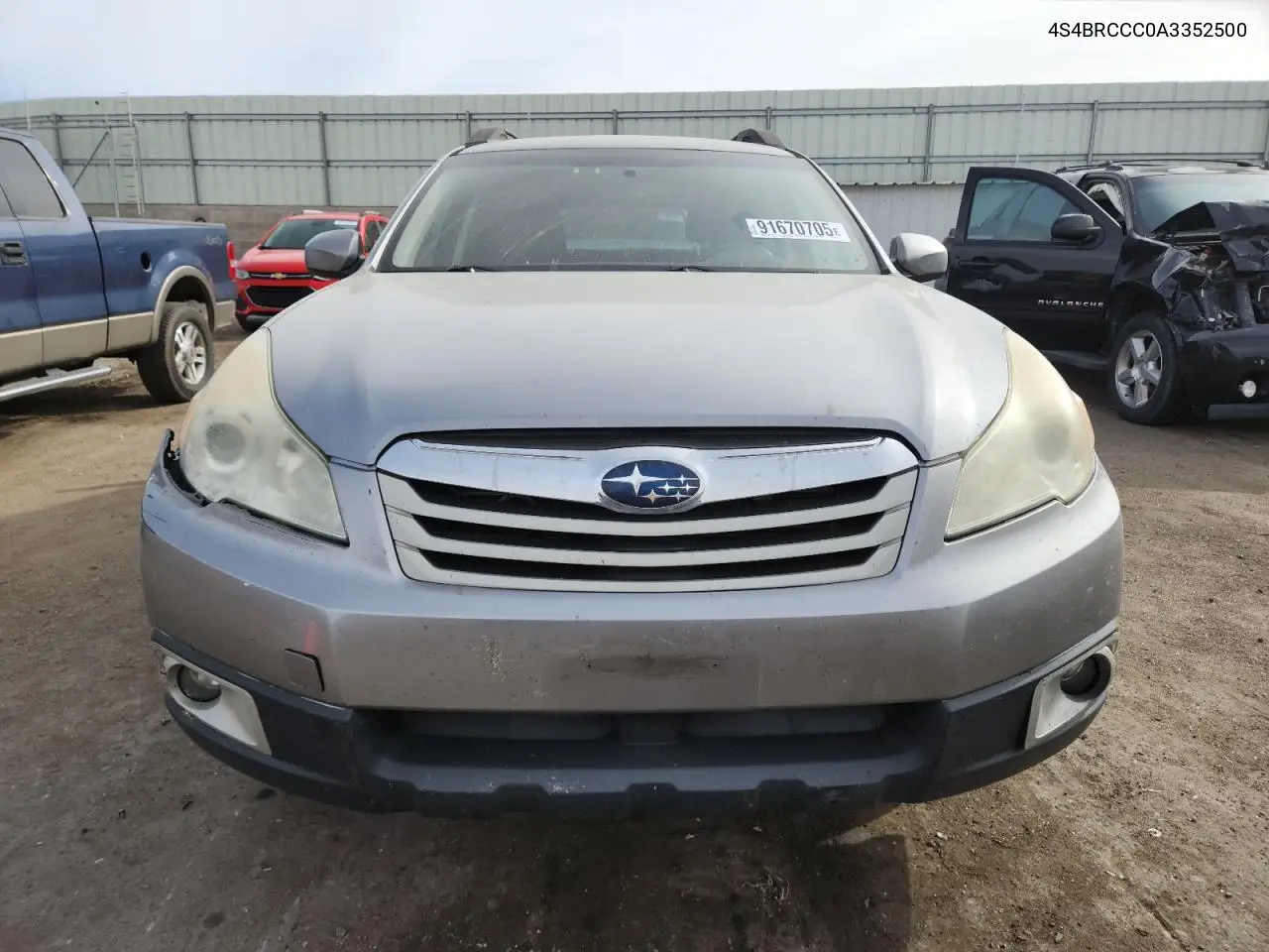 4S4BRCCC0A3352500 2010 Subaru Outback 2.5I Premium