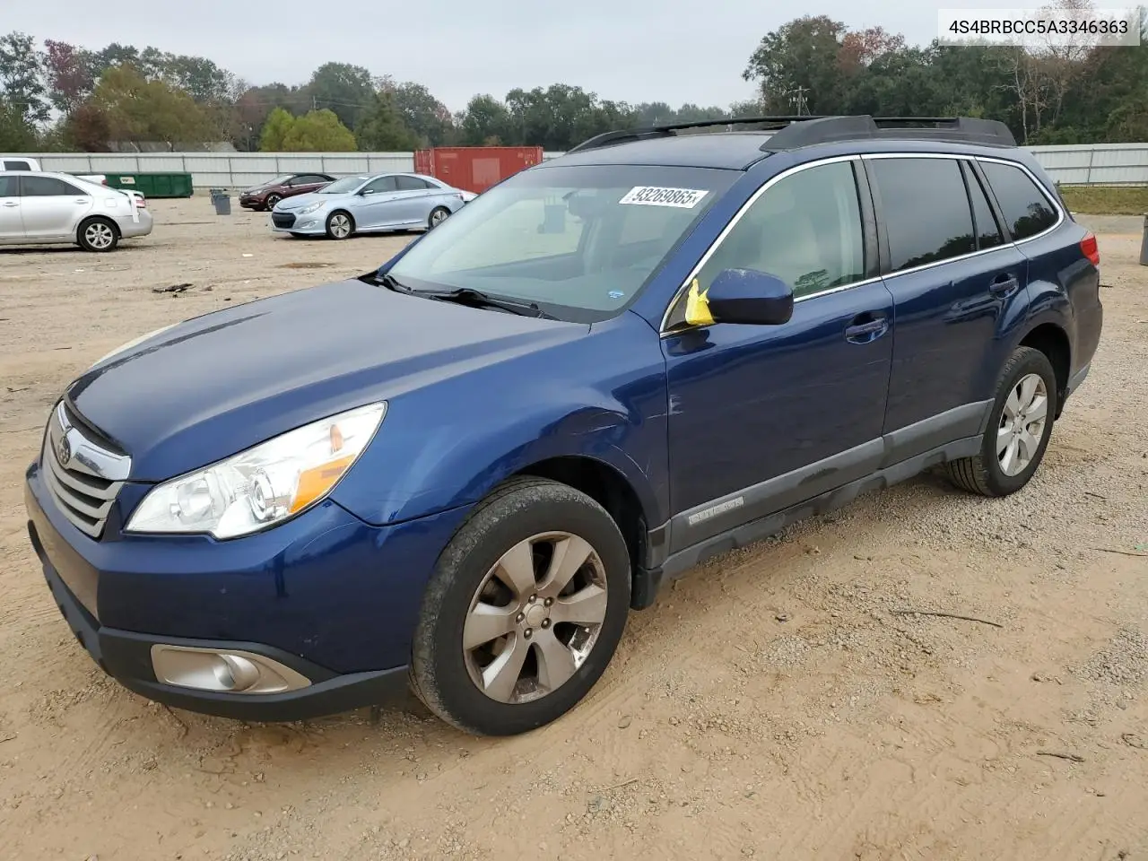 4S4BRBCC5A3346363 2010 Subaru Outback 2.5I Premium