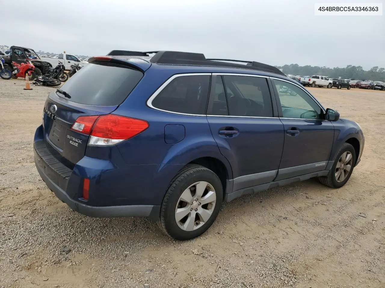 4S4BRBCC5A3346363 2010 Subaru Outback 2.5I Premium