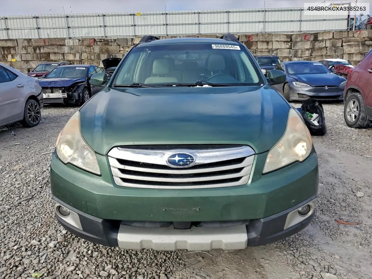 4S4BRCKCXA3385263 2010 Subaru Outback 2.5I Limited