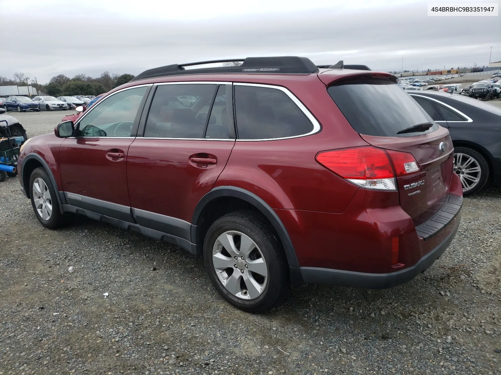 2011 Subaru Outback 2.5I Premium VIN: 4S4BRBHC9B3351947 Lot: 37559534