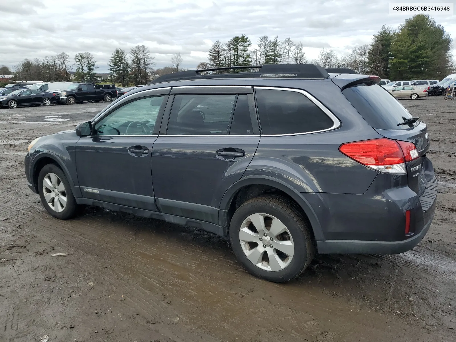 2011 Subaru Outback 2.5I Premium VIN: 4S4BRBGC6B3416948 Lot: 46016714