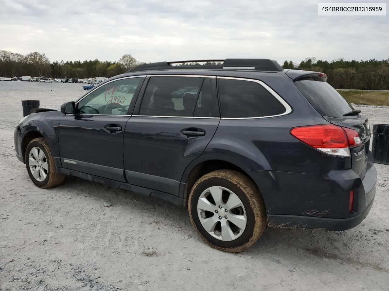 2011 Subaru Outback 2.5I Premium VIN: 4S4BRBCC2B3315959 Lot: 46833774