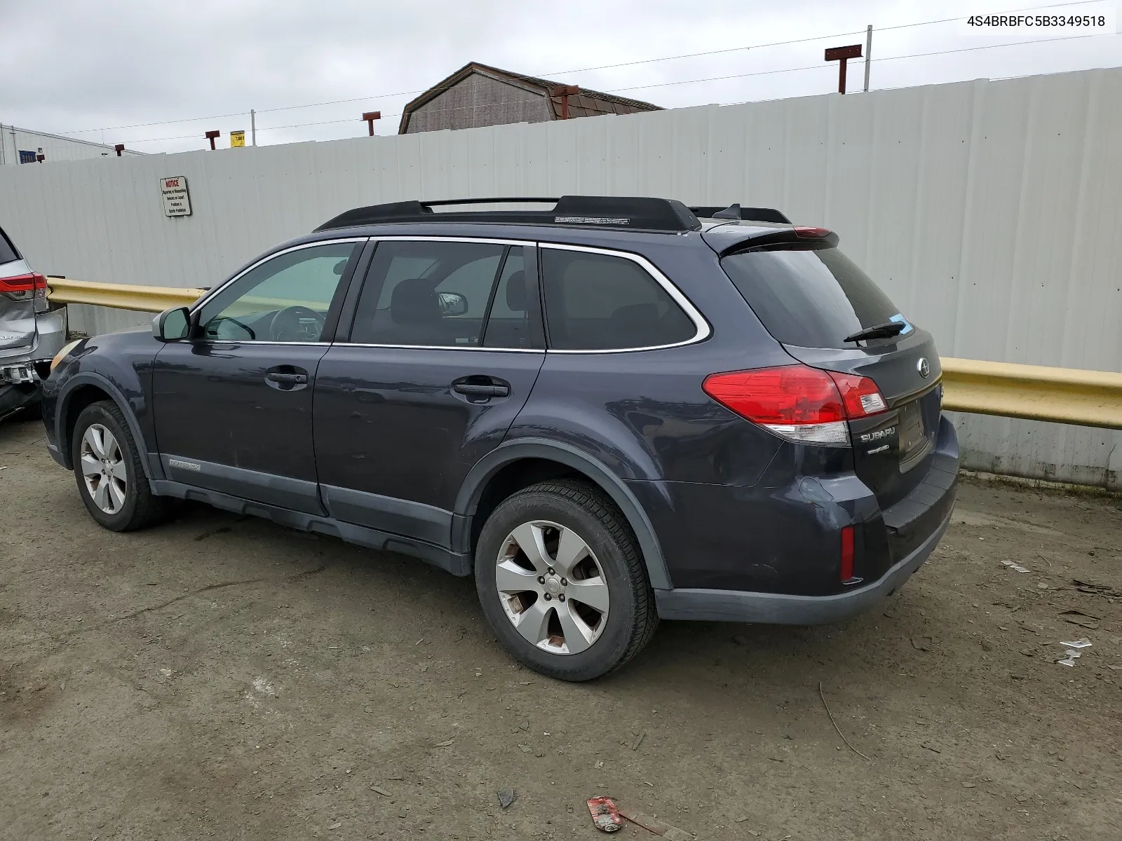 2011 Subaru Outback 2.5I Premium VIN: 4S4BRBFC5B3349518 Lot: 51565434