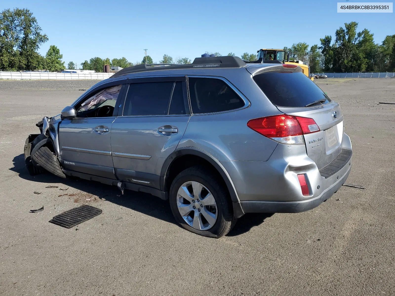 2011 Subaru Outback 2.5I Limited VIN: 4S4BRBKC8B3395351 Lot: 53968124