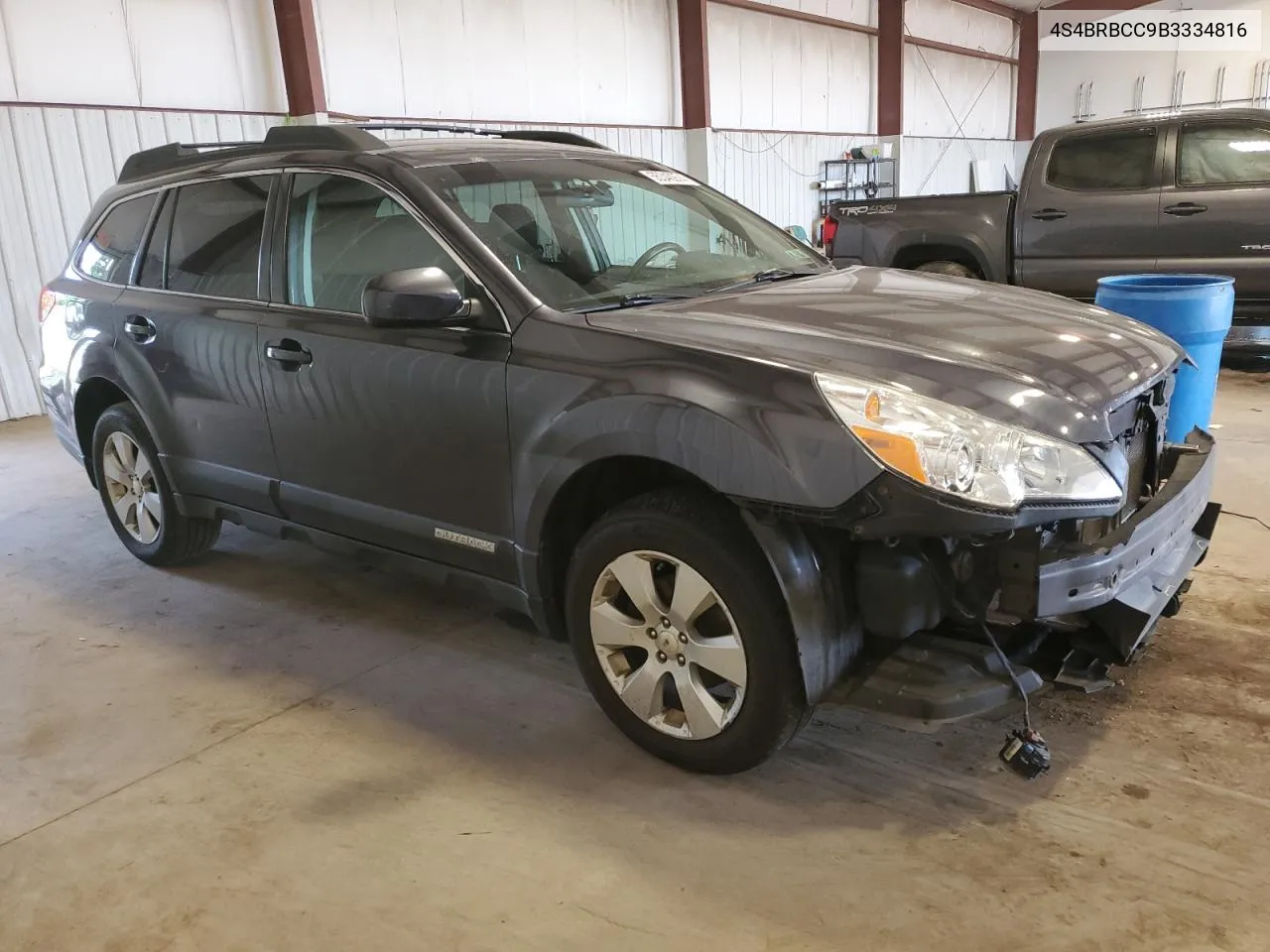 2011 Subaru Outback 2.5I Premium VIN: 4S4BRBCC9B3334816 Lot: 55340974