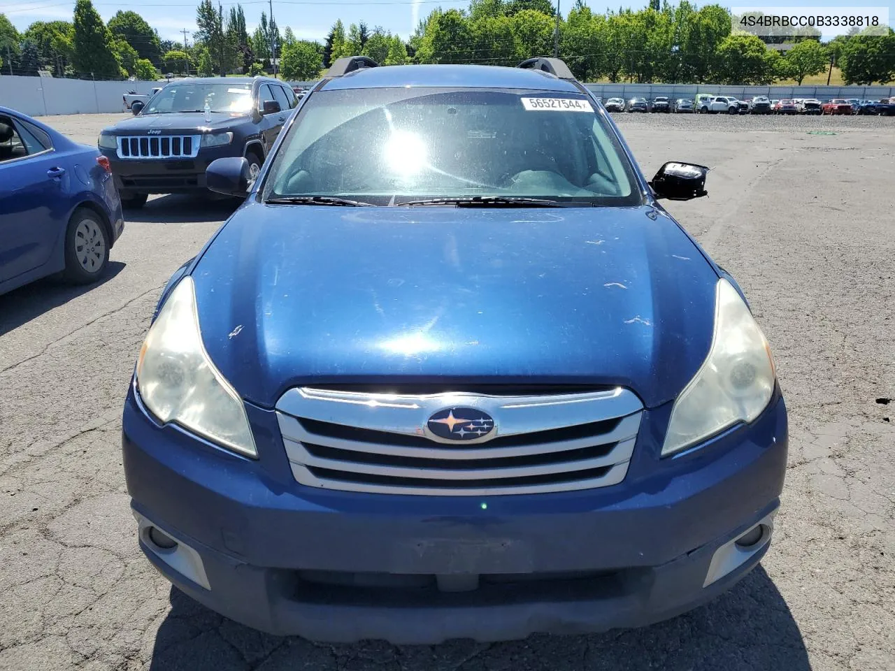 2011 Subaru Outback 2.5I Premium VIN: 4S4BRBCC0B3338818 Lot: 56527544