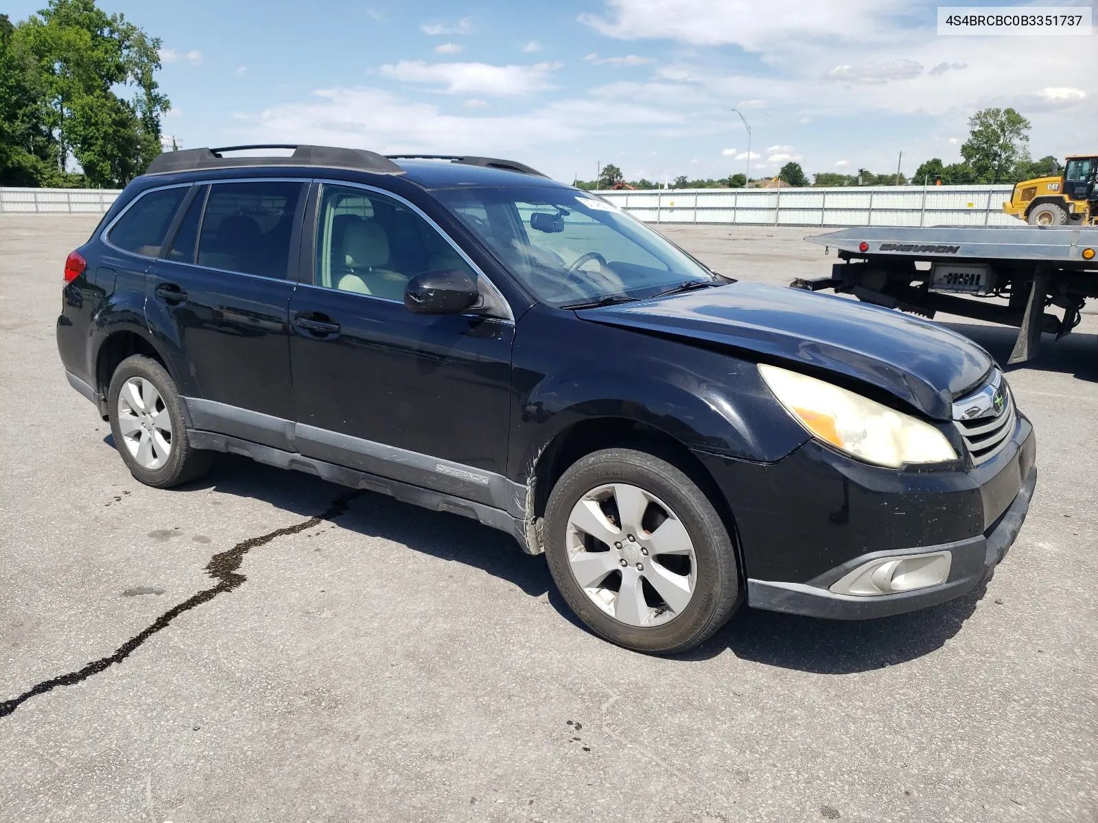 2011 Subaru Outback 2.5I Premium VIN: 4S4BRCBC0B3351737 Lot: 57746274