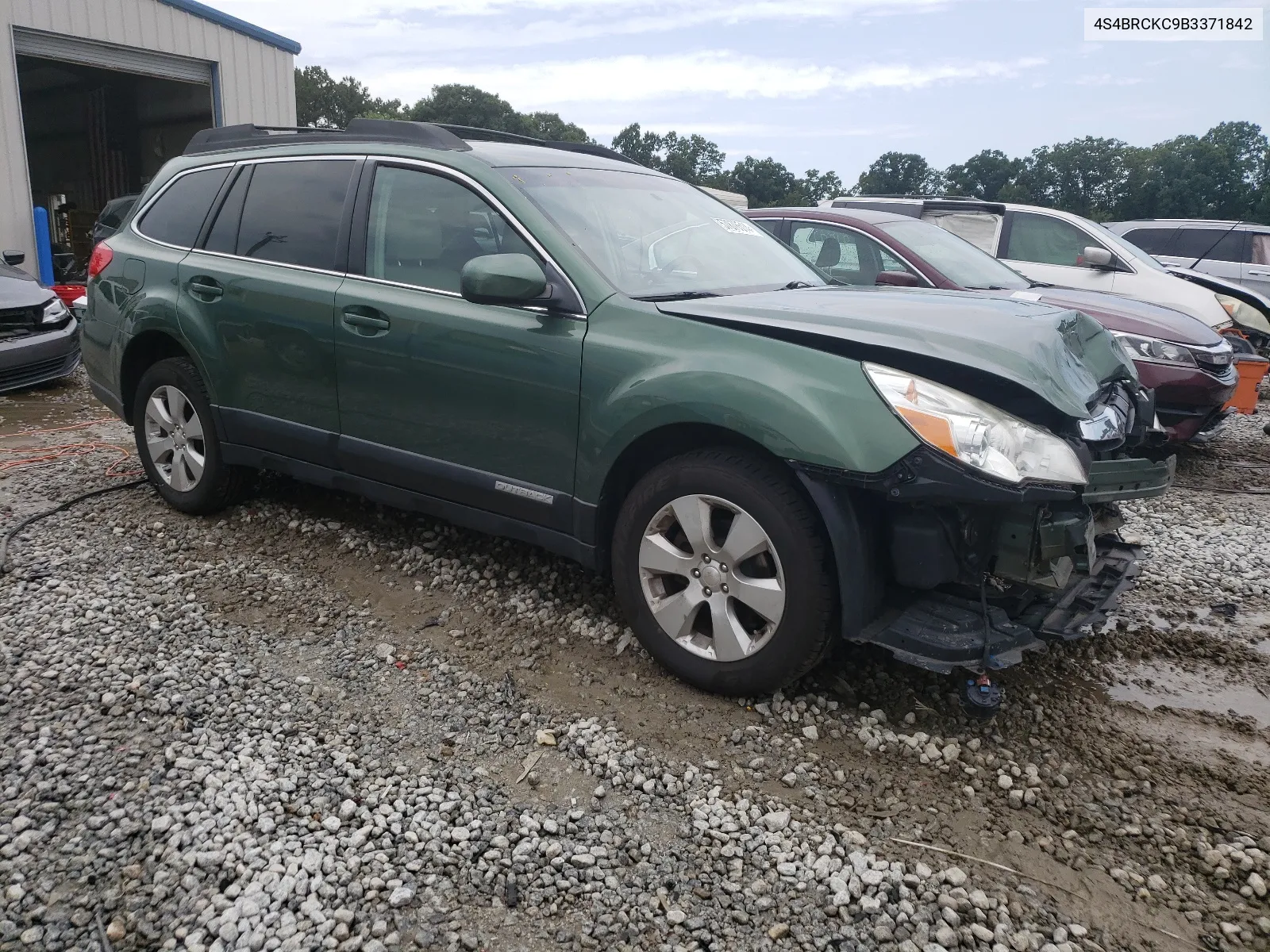 2011 Subaru Outback 2.5I Limited VIN: 4S4BRCKC9B3371842 Lot: 57878514