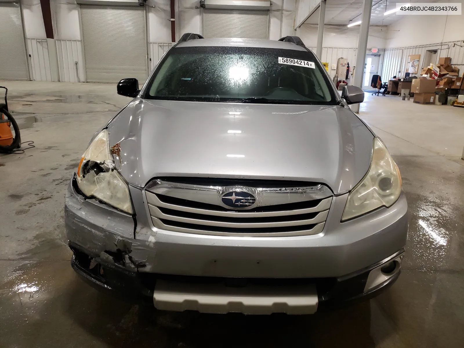 2011 Subaru Outback 3.6R Limited VIN: 4S4BRDJC4B2343766 Lot: 58904214