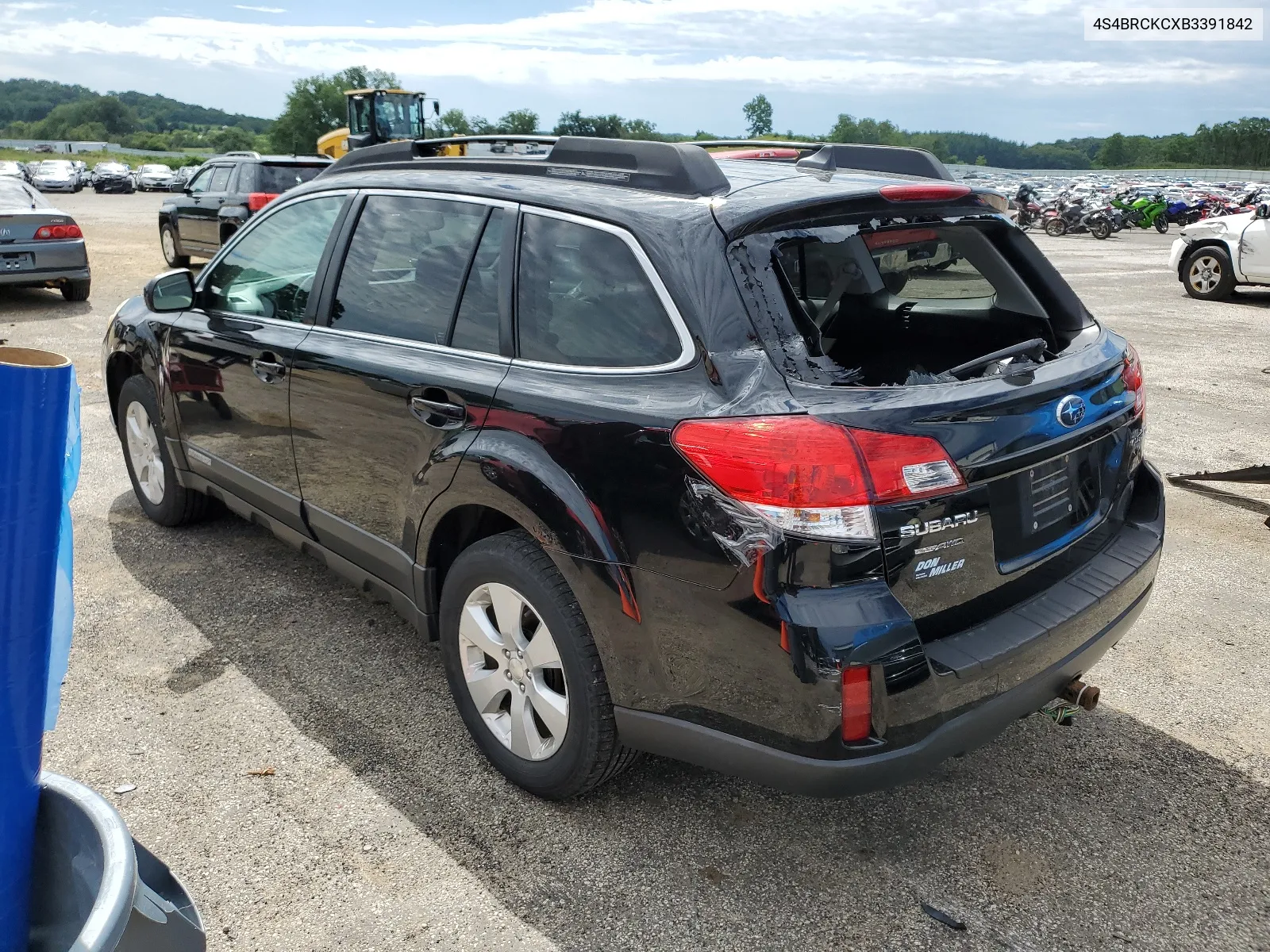 2011 Subaru Outback 2.5I Limited VIN: 4S4BRCKCXB3391842 Lot: 60320154