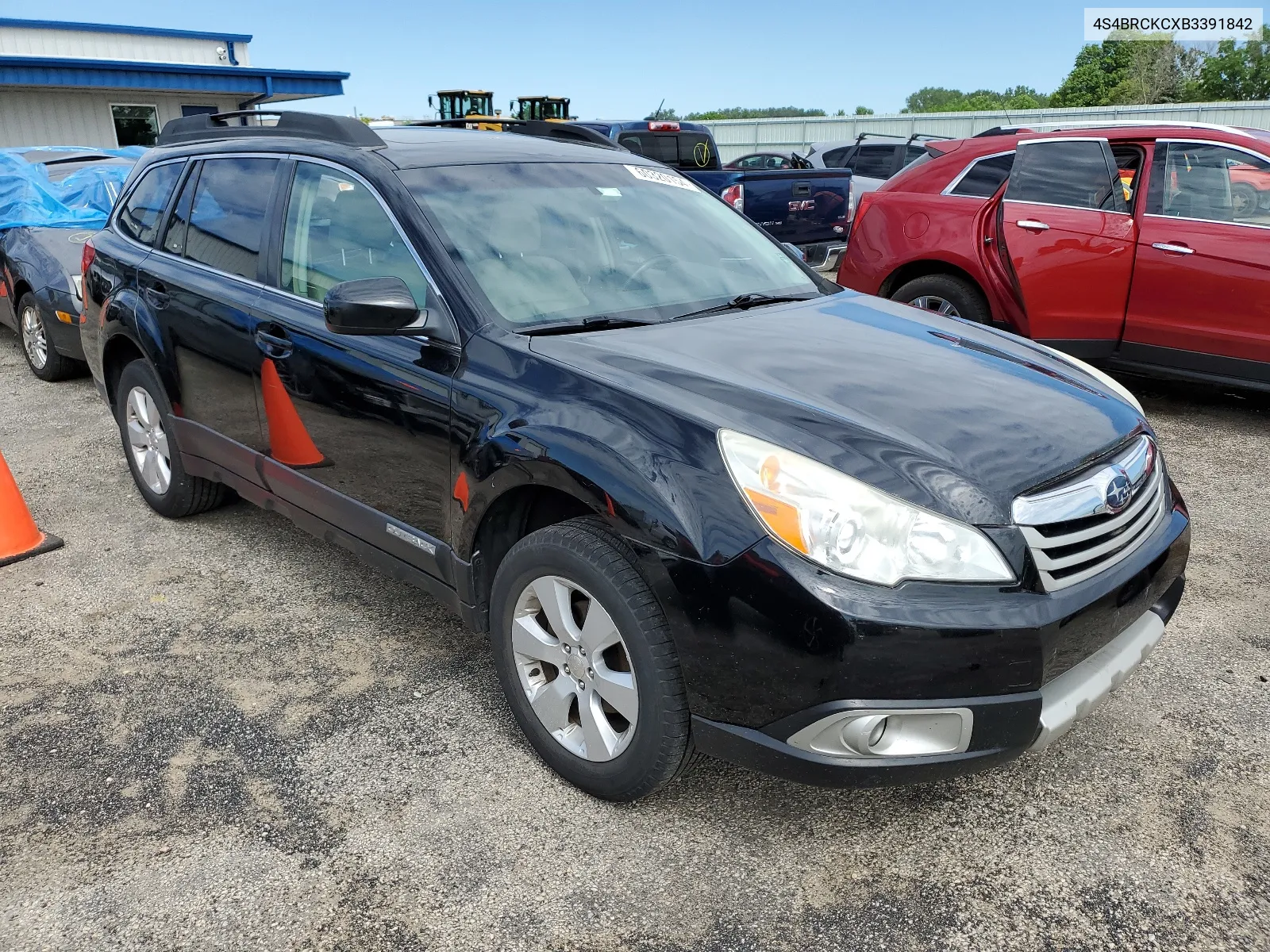 2011 Subaru Outback 2.5I Limited VIN: 4S4BRCKCXB3391842 Lot: 60320154