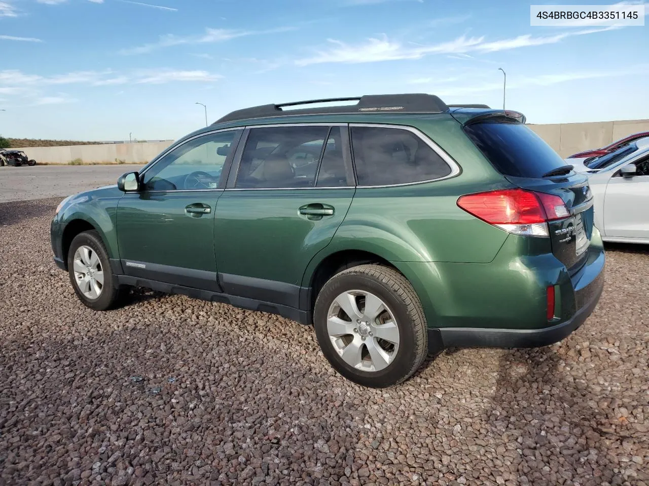 4S4BRBGC4B3351145 2011 Subaru Outback 2.5I Premium