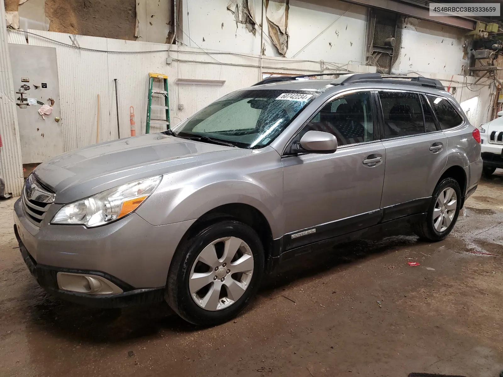 2011 Subaru Outback 2.5I Premium VIN: 4S4BRBCC3B3333659 Lot: 60742234